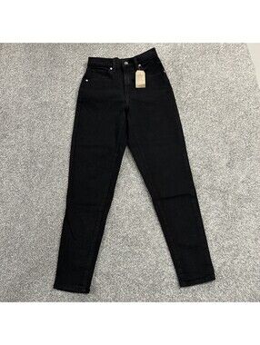 Levi’s High Waisted Mom Skinny Women’s Black Jeans Size 25